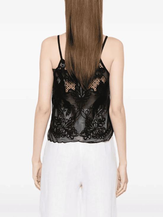 26SS 트윈셋 민소매 티셔츠 261TP258000006 BLACK - TWINSET