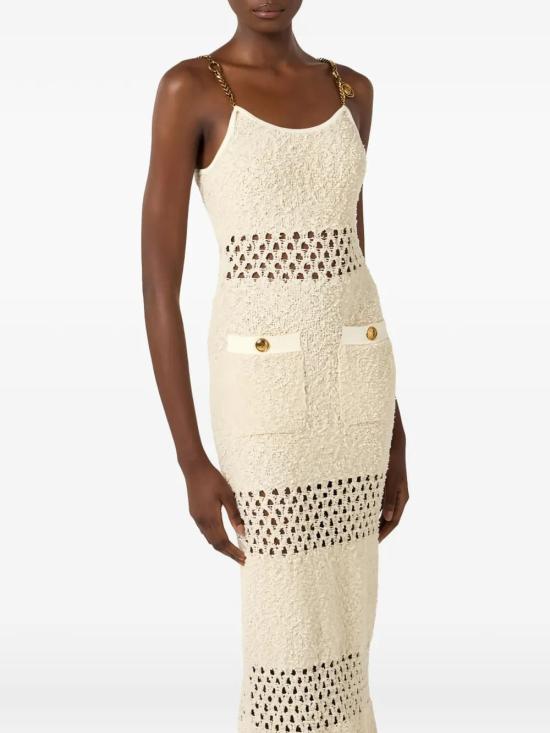 26SS 엘리자베타프랜치 미디 원피스 AM41R62E2 BEIGE - ELISABETTA FRANCHI