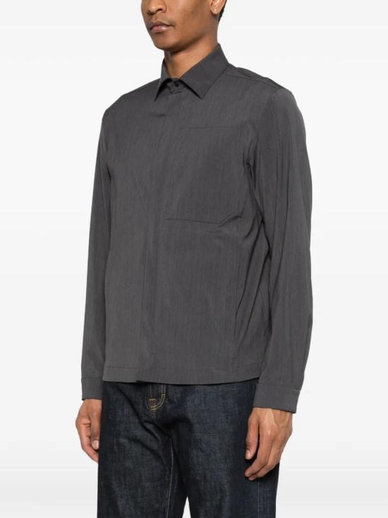 26SS 에르노 긴팔 셔츠 GI000625U9487 GRAY - HERNO