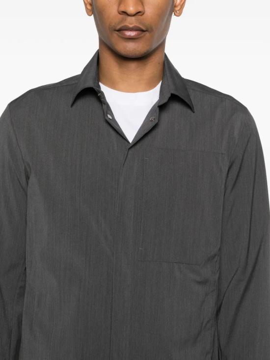 26SS 에르노 긴팔 셔츠 GI000625U9487 GRAY - HERNO