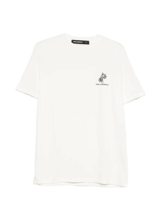 26SS 칼라거펠트 반팔 티셔츠 75504156222180 WHITE