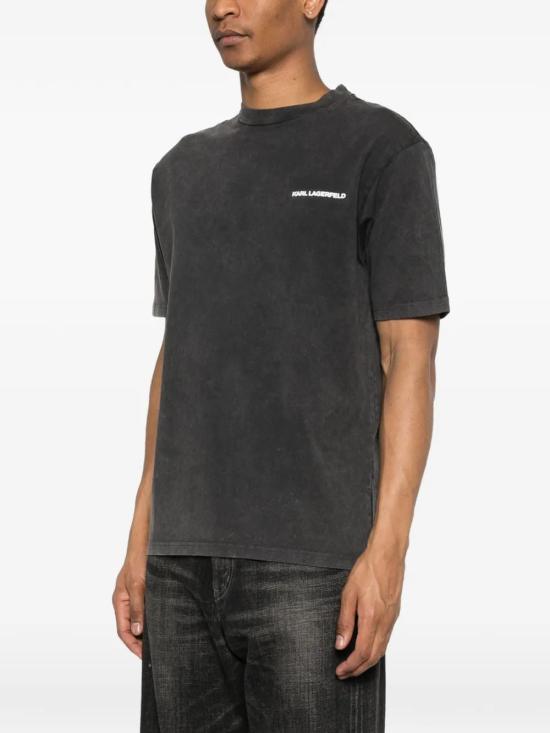 26SS 칼라거펠트 반팔 티셔츠 755171562256980 GRAY - KARL LAGERFELD