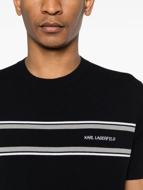 26SS 칼라거펠트 반팔 티셔츠 655010561302690 NAVYBLUE - KARL LAGERFELD