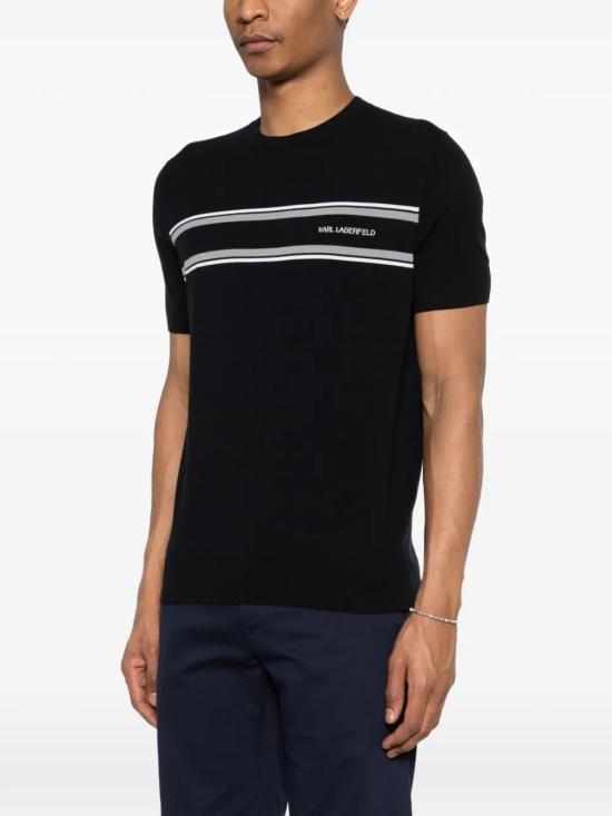 26SS 칼라거펠트 반팔 티셔츠 655010561302690 NAVYBLUE - KARL LAGERFELD