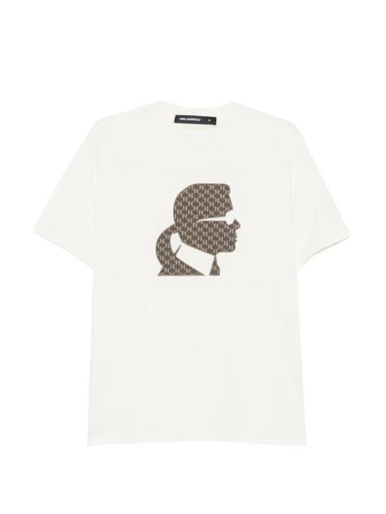 26SS 칼라거펠트 반팔 티셔츠 75505556122180 WHITE