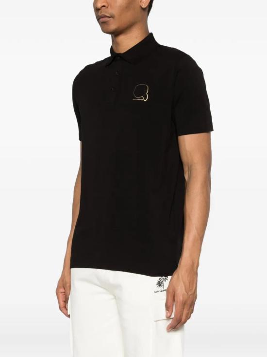 26SS 칼라거펠트 반팔 티셔츠 745025561235990 BLACK - KARL LAGERFELD