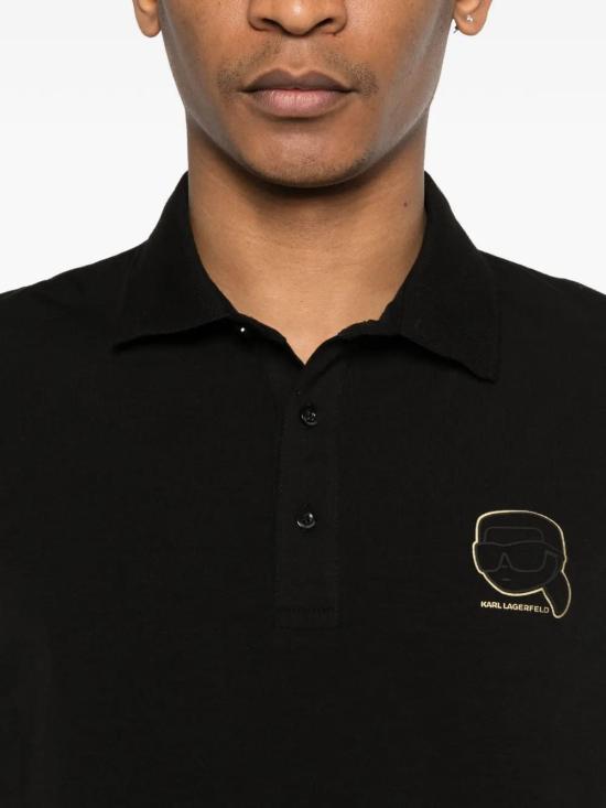 26SS 칼라거펠트 반팔 티셔츠 745025561235990 BLACK - KARL LAGERFELD