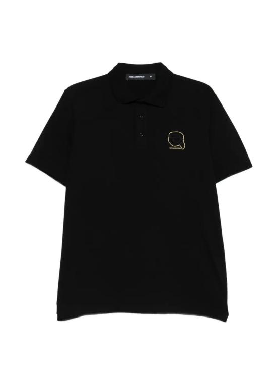 26SS 칼라거펠트 반팔 티셔츠 745025561235990 BLACK