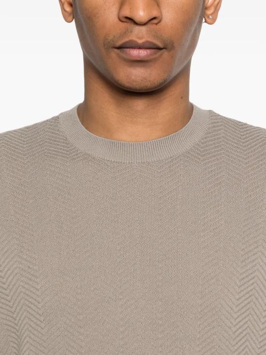 26SS 엠포리오 아르마니 스웨터 EM005529AF25257F8090 GRAY - EMPORIO ARMANI