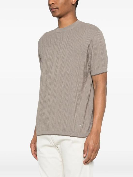 26SS 엠포리오 아르마니 스웨터 EM005529AF25257F8090 GRAY - EMPORIO ARMANI