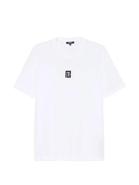 26SS 발망 반팔 티셔츠 268BWM3M18601100 WHITE