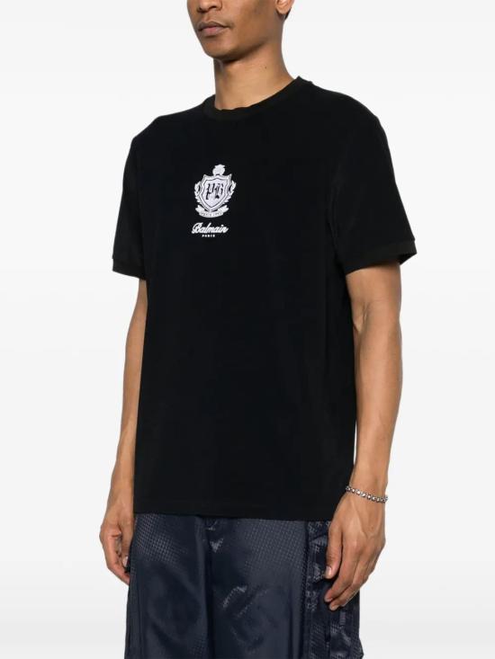 26SS 발망 반팔 티셔츠 268BWM3M18501001 BLACK - BALMAIN