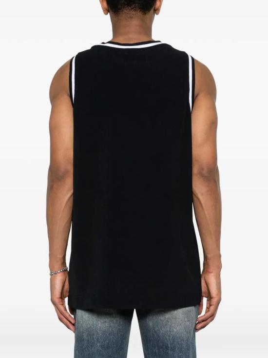 26SS 발망 민소매 티셔츠 268BWD418401001 BLACK - BALMAIN