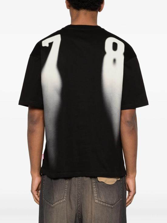 26SS 디젤 반팔 티셔츠 A199810QIAM9XX BLACK - DIESEL