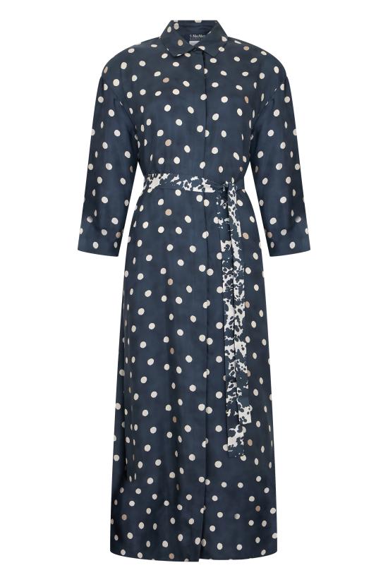 26SS 에스막스마라 롱 원피스 SMMLEVA2619221053600001 blue