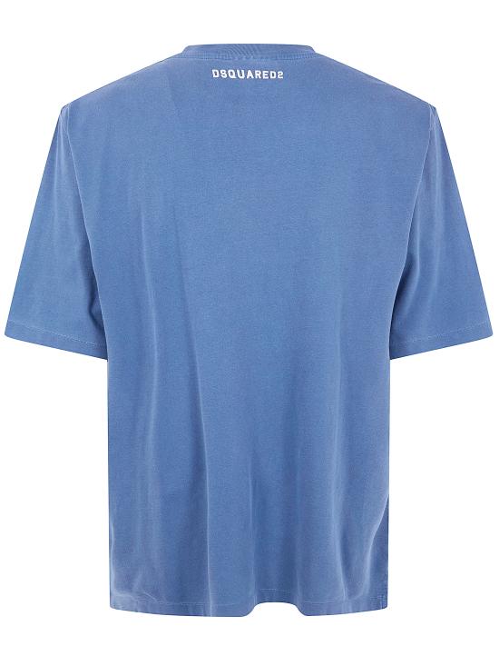 26SS 디스퀘어드2 반팔 티셔츠 S74GD1529D20108470 BLUE - DSQUARED2