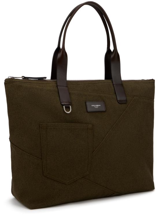 26SS 돌체앤가바나 Adamo patchwork shopping 백 BM2375AU39389922 green - DOLCE & GABBANA