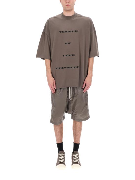 26SS 다크쉐도우 반팔 티셔츠 DU01F4259 RNEP73409 BROWN - DRKSHDW