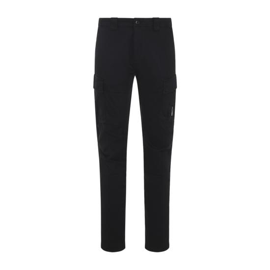 26SS 씨피 컴퍼니 스트레치 새틴 카고 팬츠 RSCMPA743A 005694G999 BLACK