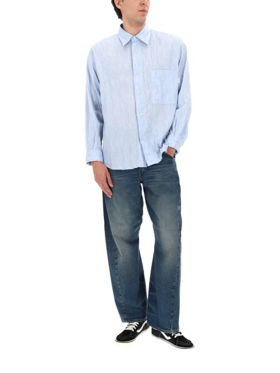 26SS 아미시 긴팔 셔츠 AMU108CQ74 XXXXC0617 AZURE - AMISH