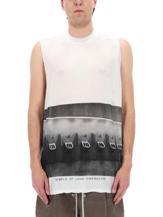 26SS 릭 오웬스 민소매 티셔츠 RR01F2108 BHEP45109 WHITE - RICK OWENS