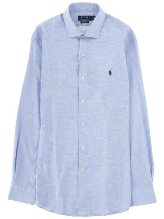 26SS 폴로 랄프로렌 긴팔 셔츠 710B16698 0017113CABANABLUEWHITE BABY BLUE