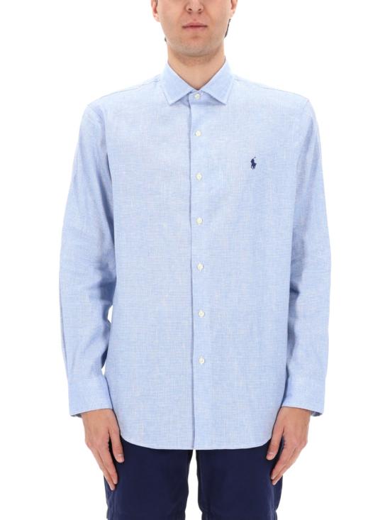 26SS 폴로 랄프로렌 긴팔 셔츠 710B16698 0017113CABANABLUEWHITE BABY BLUE - POLO RALPH LAUREN