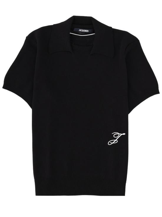 26SS 자크뮈스 반팔 티셔츠 POM00617AK0 0312990 BLACK