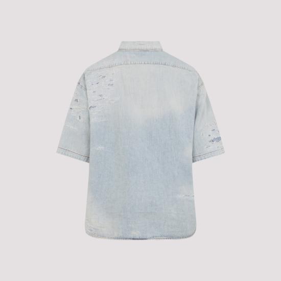 26SS 아크네 스튜디오 긴팔 셔츠 BB0679 228 BLUE - ACNE STUDIOS