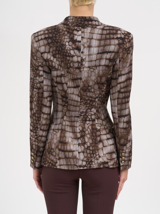 26SS 엘리자베타프랜치 수트 자켓 NGI20761E2644 BROWN - ELISABETTA FRANCHI