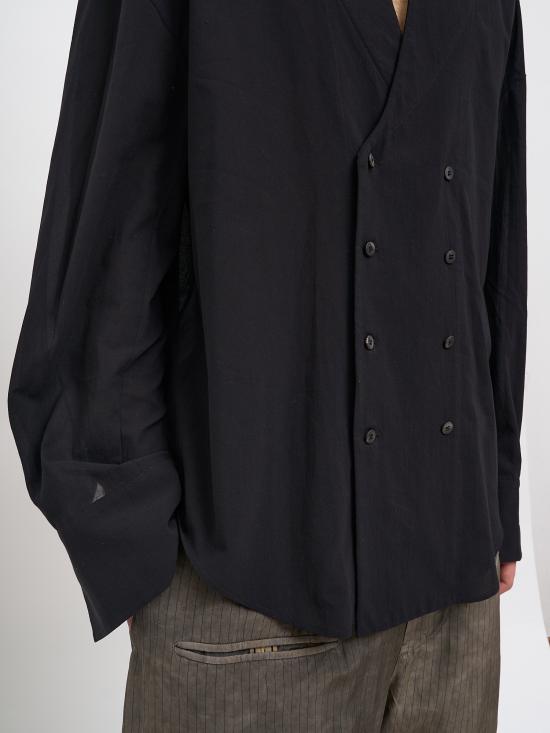 26SS 지기 첸 긴팔 셔츠 N0M261073504 BLACK - ZIGGY CHEN