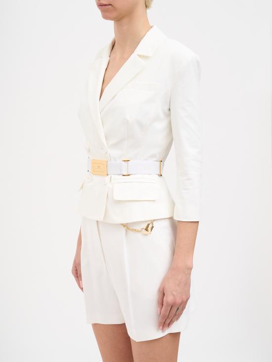 26SS 엘리자베타프랜치 수트 자켓 NGI22461E2360 IVORY - ELISABETTA FRANCHI