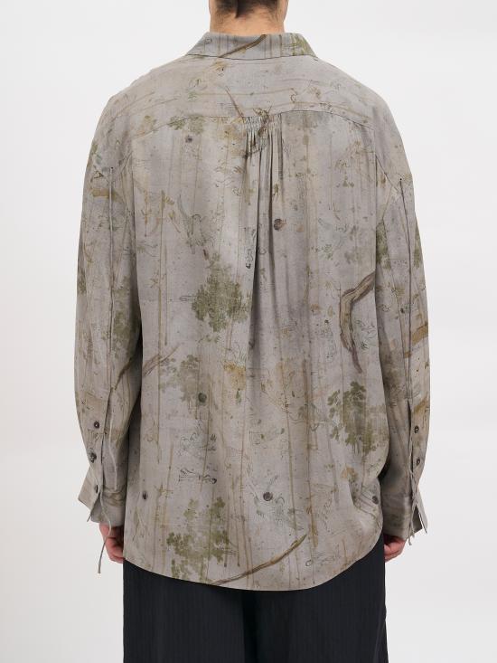 26SS 지기 첸 긴팔 셔츠 N0M261070752 GREY - ZIGGY CHEN