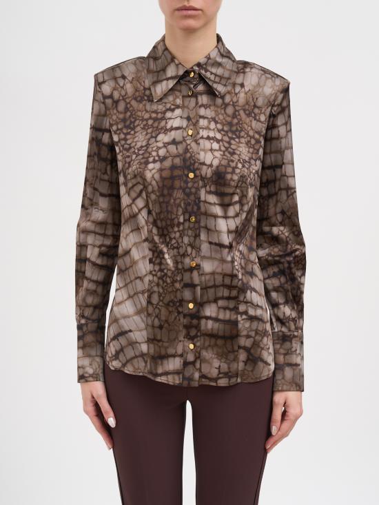 26SS 엘리자베타프랜치 블라우스 NCA13161E2644 BROWN