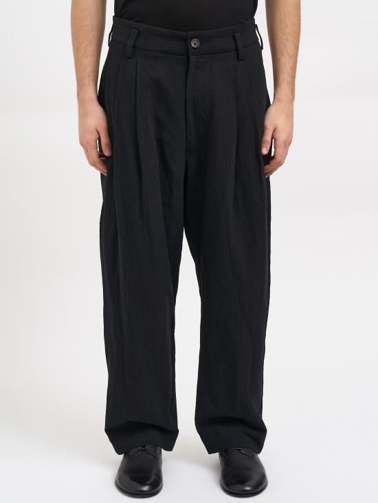 26SS 지기 첸 스트레이트 팬츠 N0M261050304 BLACK