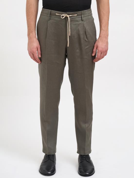 26SS 다니엘알렉산드리니 스트레이트 팬츠 NDUPL0002LI00094000 GREEN