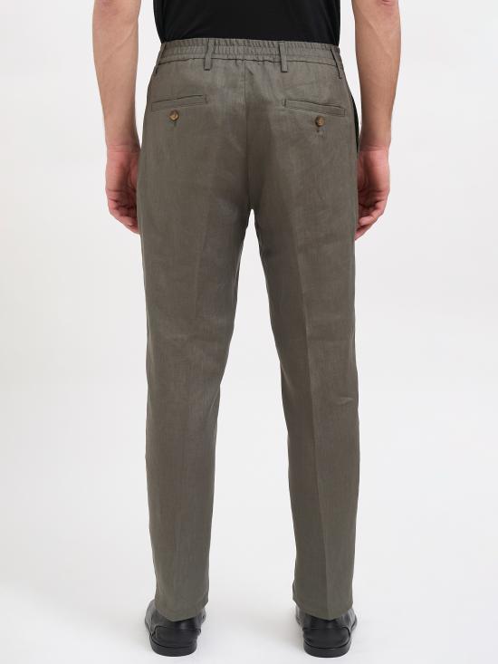 26SS 다니엘알렉산드리니 스트레이트 팬츠 NDUPL0002LI00094000 GREEN - DANIELE ALESSANDRINI