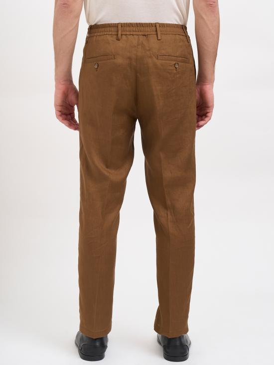 26SS 다니엘알렉산드리니 스트레이트 팬츠 NDUPL0002LI00092009 BROWN - DANIELE ALESSANDRINI