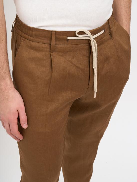 26SS 다니엘알렉산드리니 스트레이트 팬츠 NDUPL0002LI00092009 BROWN - DANIELE ALESSANDRINI