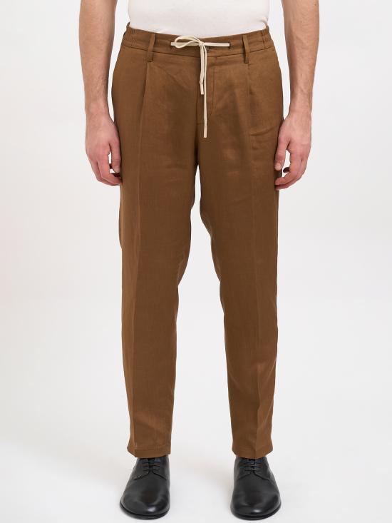 26SS 다니엘알렉산드리니 스트레이트 팬츠 NDUPL0002LI00092009 BROWN