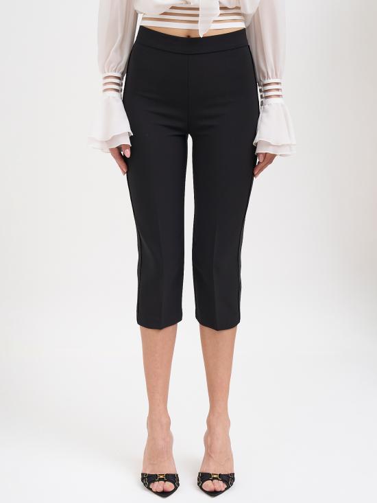 26SS 엘리자베타프랜치 스트레이트 팬츠 NPA19063E2110 BLACK - ELISABETTA FRANCHI