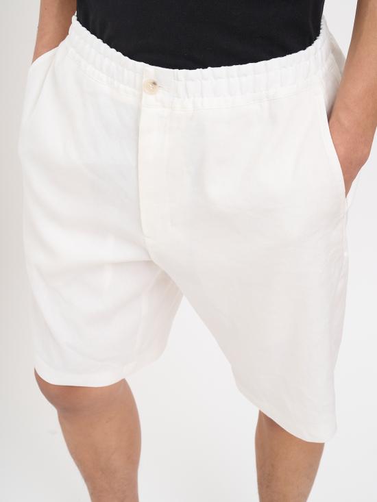 26SS 파올로페코라 숏팬츠 ND02236321102 WHITE - PAOLO PECORA