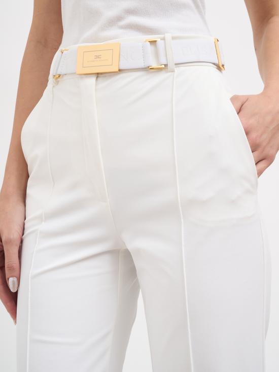 26SS 엘리자베타프랜치 스트레이트 팬츠 NPA17261E2360 IVORY - ELISABETTA FRANCHI