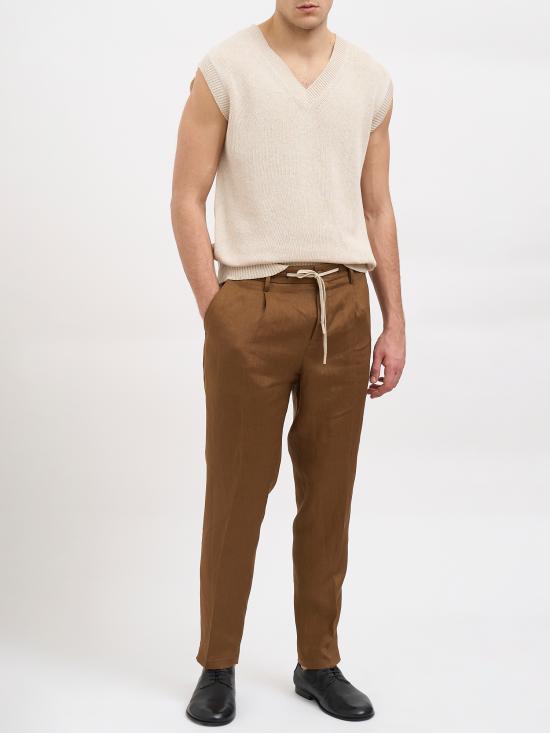 26SS 다니엘알렉산드리니 니트 베스트 NDUMC0005YPC00012002 BEIGE - DANIELE ALESSANDRINI