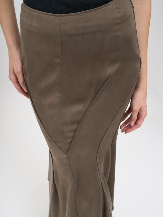 26SS 예후아판 롱 스커트 N10100GREYBROWN - YEHUAFAN
