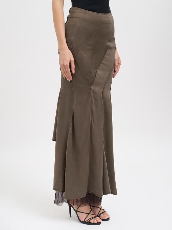 26SS 예후아판 롱 스커트 N10100GREYBROWN - YEHUAFAN