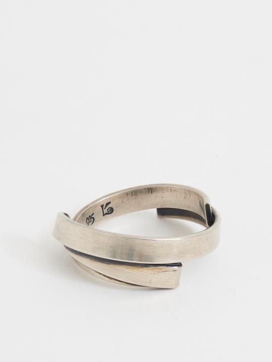  베르크슈타트 뮌헨 반지 M1243RINGFOLDED SILVER - WERKSTATT MUNCHEN