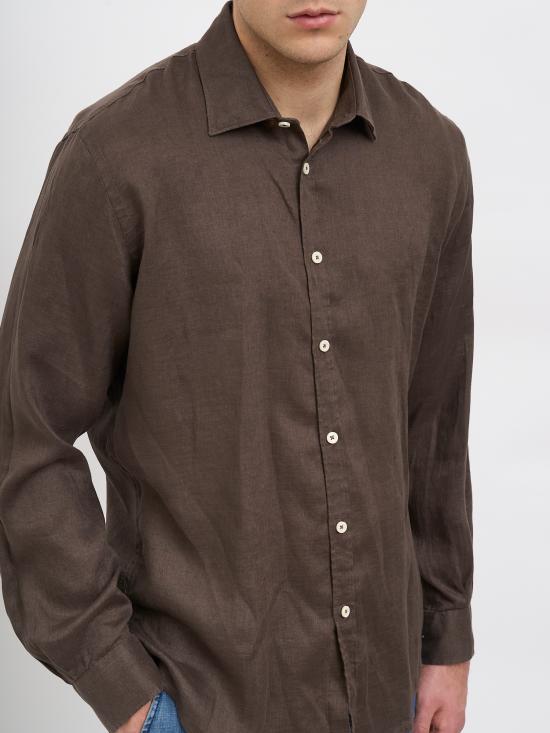 26SS 다니엘알렉산드리니 긴팔 셔츠 NDUCL0001LI00472000 BROWN - DANIELE ALESSANDRINI
