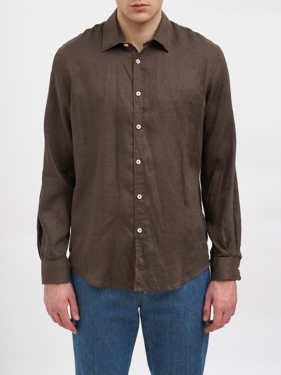 26SS 다니엘알렉산드리니 긴팔 셔츠 NDUCL0001LI00472000 BROWN
