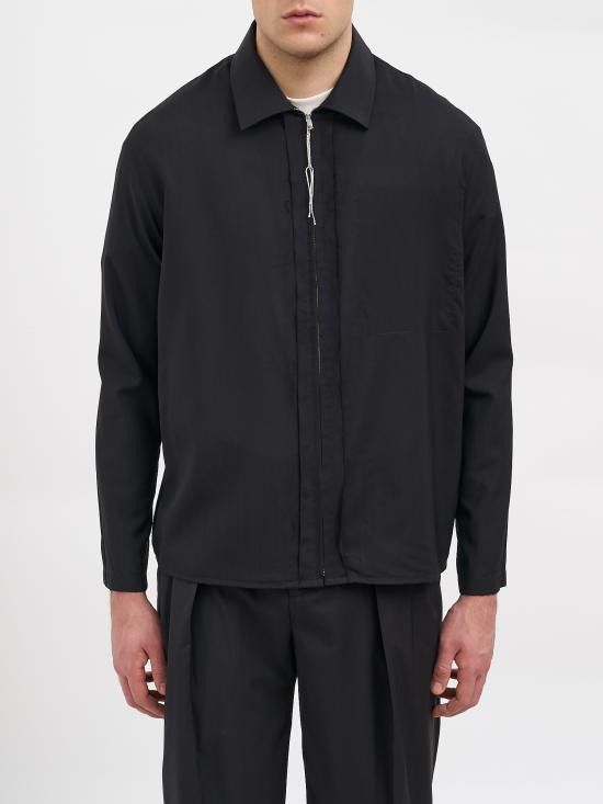 26SS 다닐로 파우라 긴팔 셔츠 N15DP20010000001 BLACK